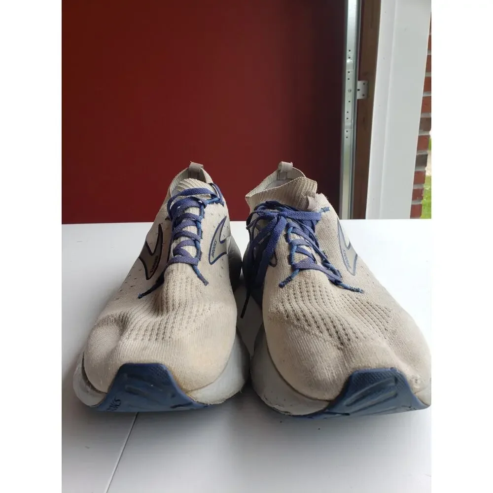 Brooks Glycerin 20 Shoes Size 11.5 Mens Gray Running Stealth Fit 1103841D081